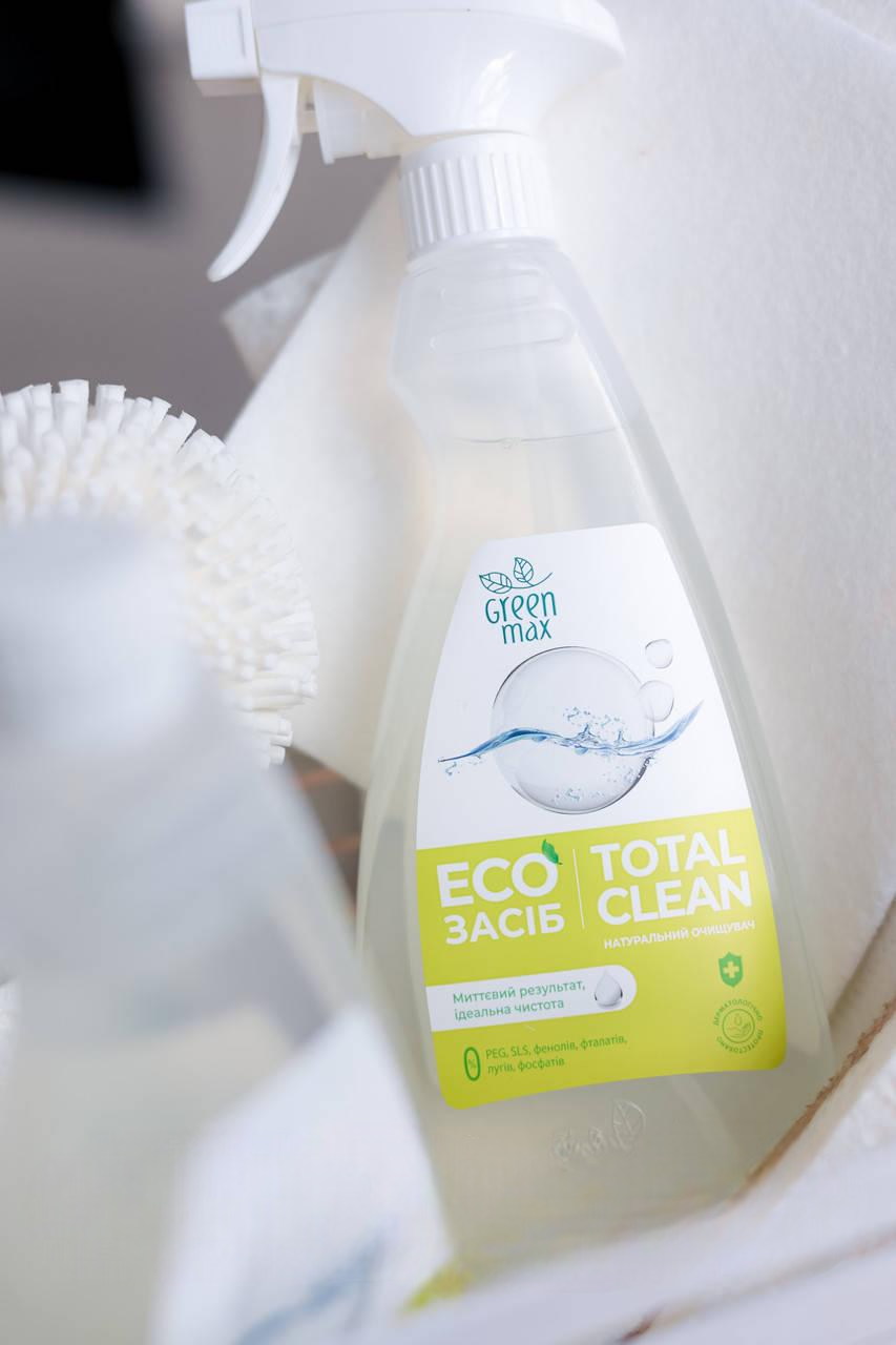 Эко средство для очистки всех поверхностей Green Max Total Сlean с распылителем 500 мл (2244425107) - фото 3 Эко средство для очистки всех поверхностей Green Max Total Сlean с распылителем 500 мл (2244425107) - фото 3