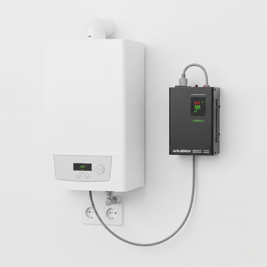 Стабілізатор напруги релейний APRO AVR-2000V підвісний - фото 11