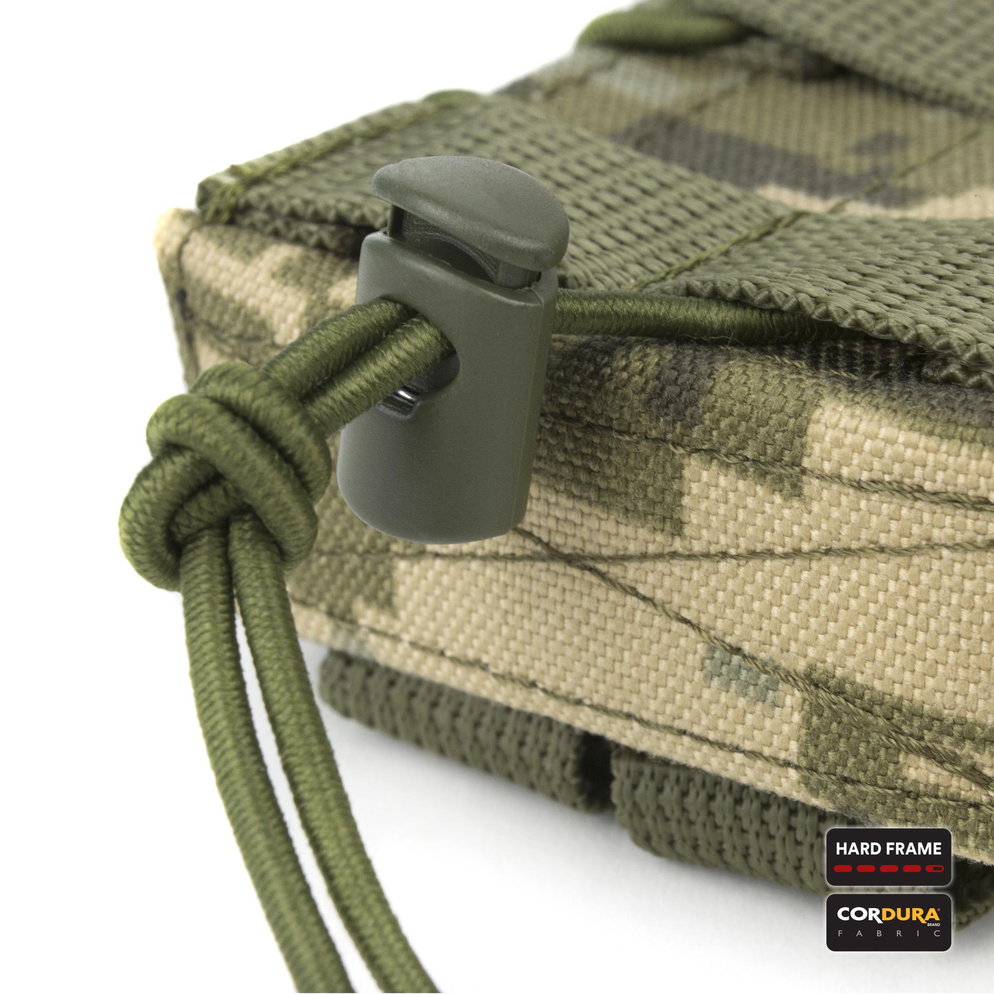 Подсумок для магазинов Dozen AK Magazine Pouch Fast Access открытый Pixel MM14 - фото 3