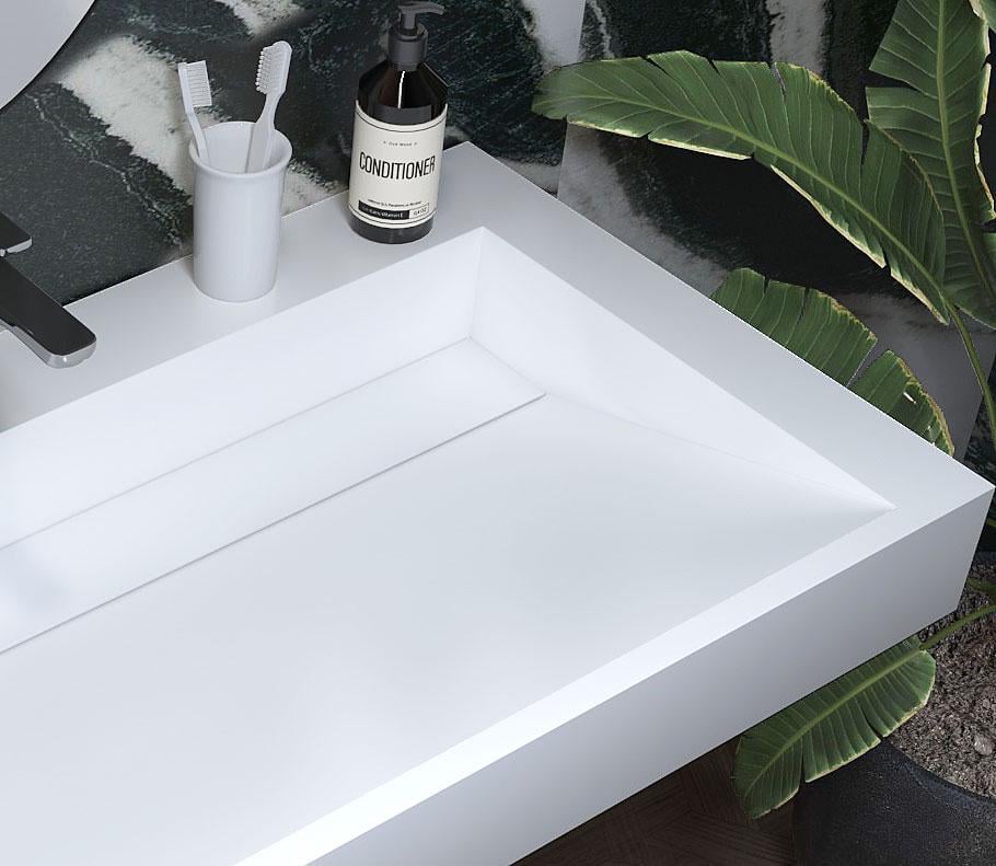 Умивальник підвісний Status Adler 100 White (624) - фото 4