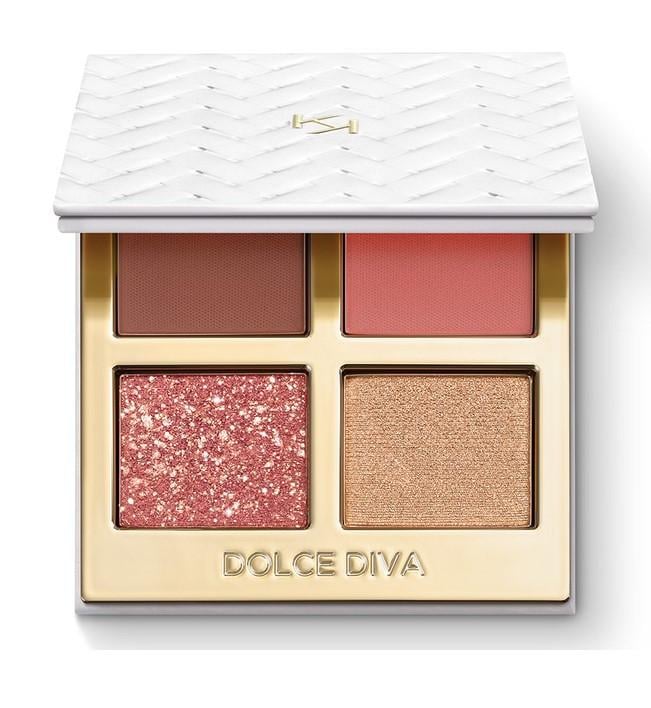 Палетка теней Dolce Diva Eyeshadow Palette Kiko Milano 01 stylish coral Палетка теней Dolce Diva Eyeshadow Palette Kiko Milano 01 stylish coral