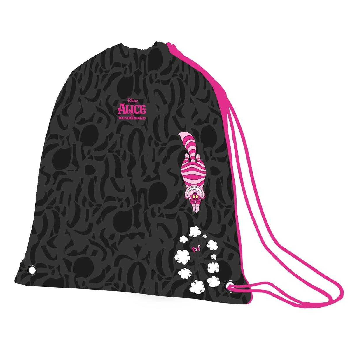 Сумка для обуви YES SB-10 Alice in Wonderland Черный (558240)