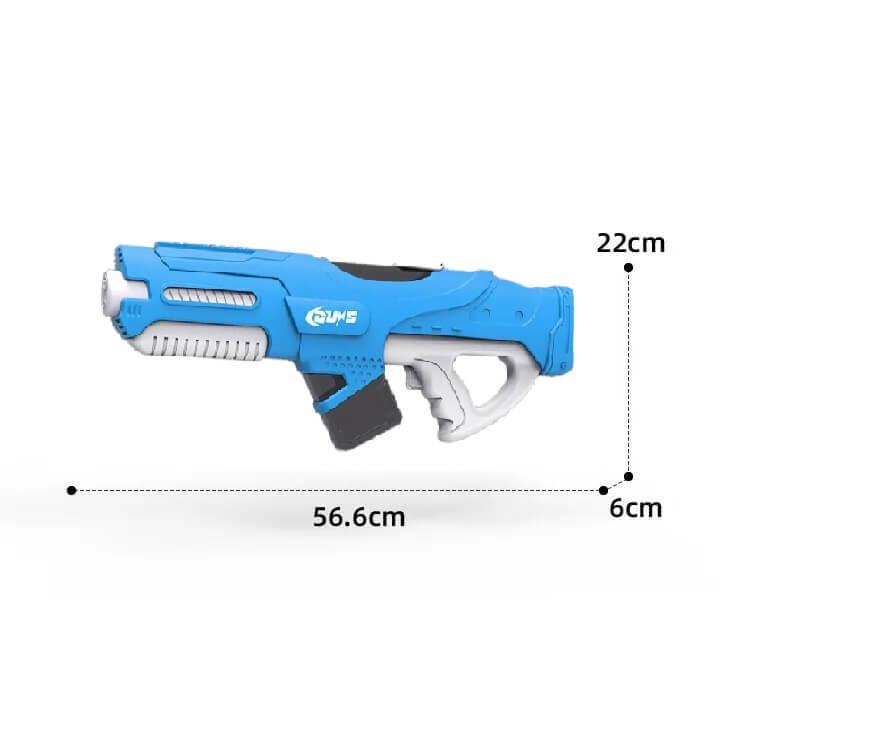 Пистолет водяной Water Blaster на аккумуляторе Синий - фото 2