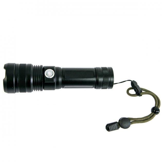 Ручной аккумуляторный фонарик Bailong 1827-P90 Черный