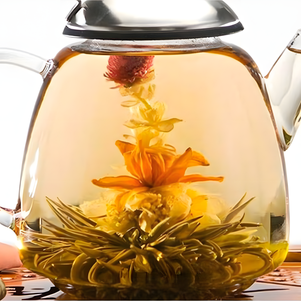 Чай білий зв'язаний елітний листовий Червона красуня 100 г - фото 2