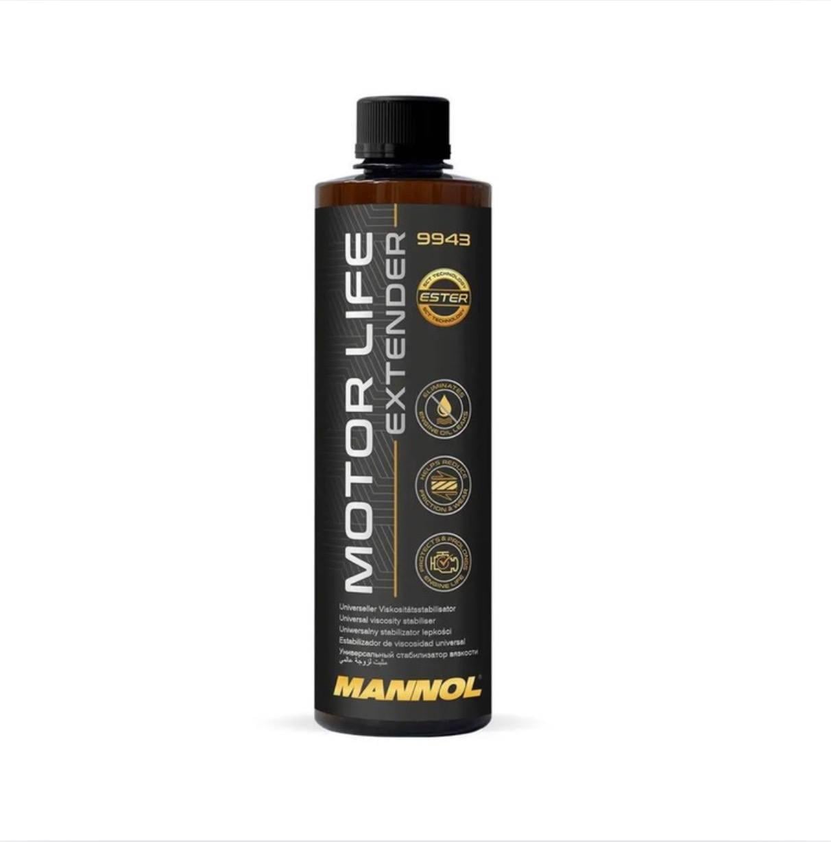 Присадка до моторної оливи Mannol Motor Life Extender 9943 450 мл Присадка до моторної оливи Mannol Motor Life Extender 9943 450 мл