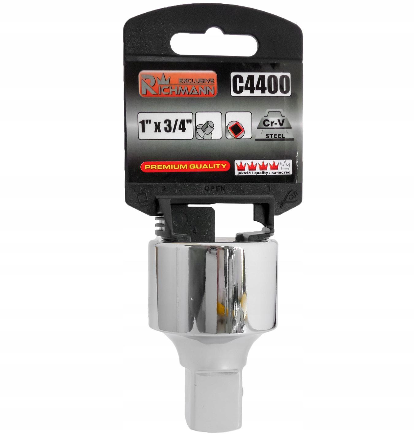 Насадка переходник для торцевых ключей Richmann 1'x3/4' 70 мм (C4400)