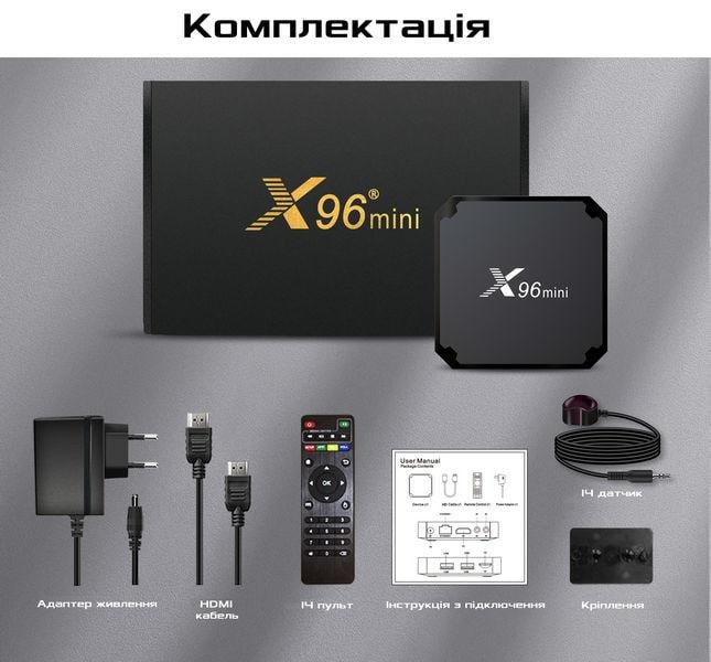 Медиаплеер X96 Core Tech MINI Amlogic S905W2 2/16 Гб Андроид 11 с аэропультом G10S с голосовым управлением (15831349) - фото 10