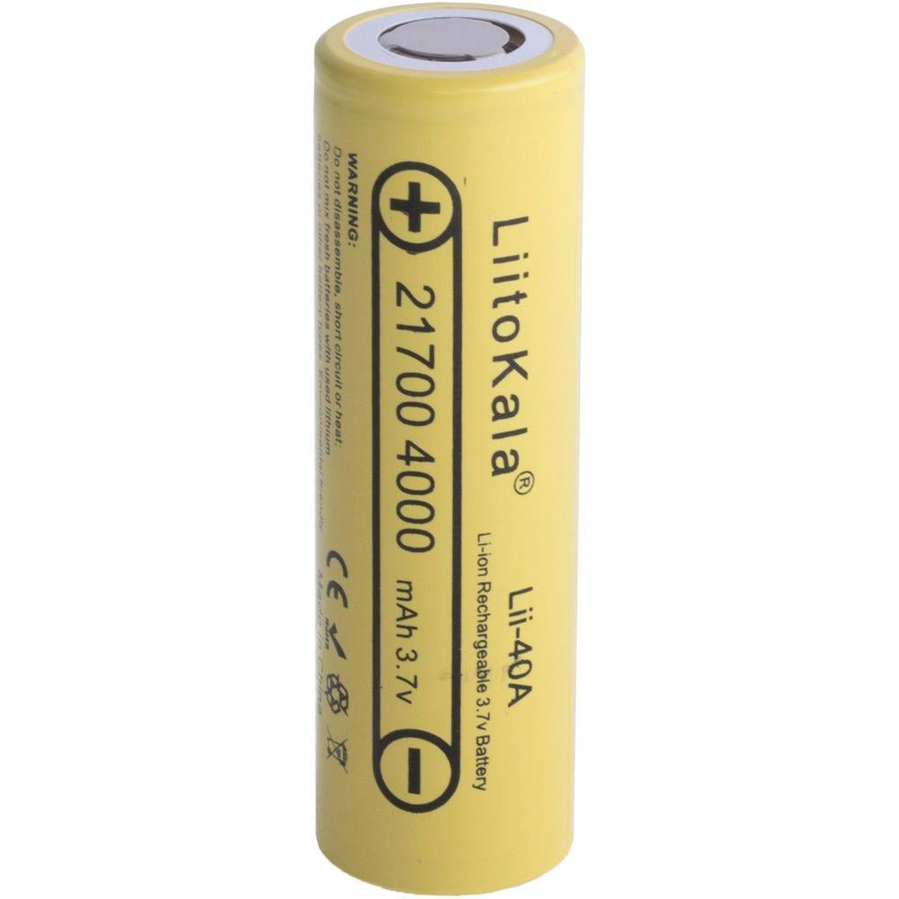 Аккумулятор LiitoKala Lii-40A 21700 3,6V 4000 mAh (18253080) - фото 1