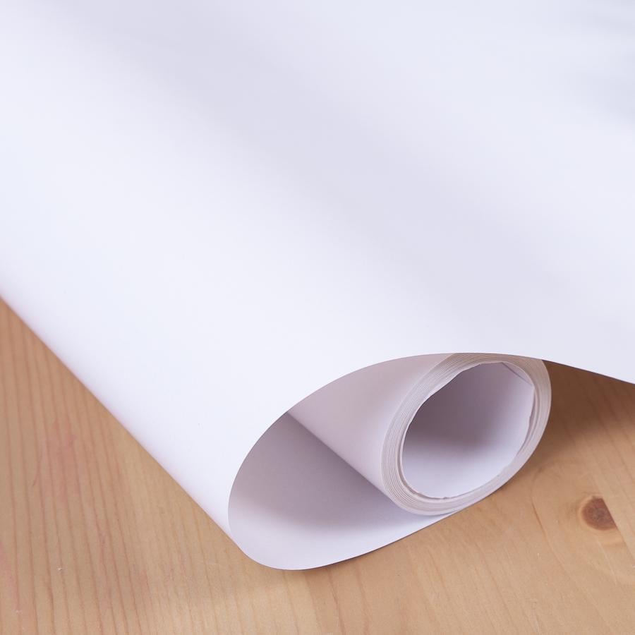 Подарочная бумага двухсторонняя Белый (215-66)