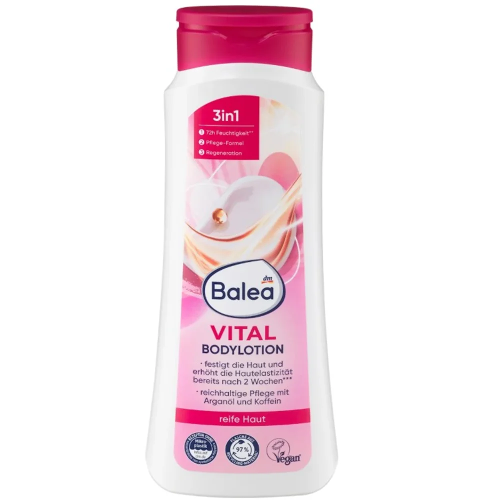 Молочко для тела Balea Vital Bodylotion для зрелой кожи 400 мл