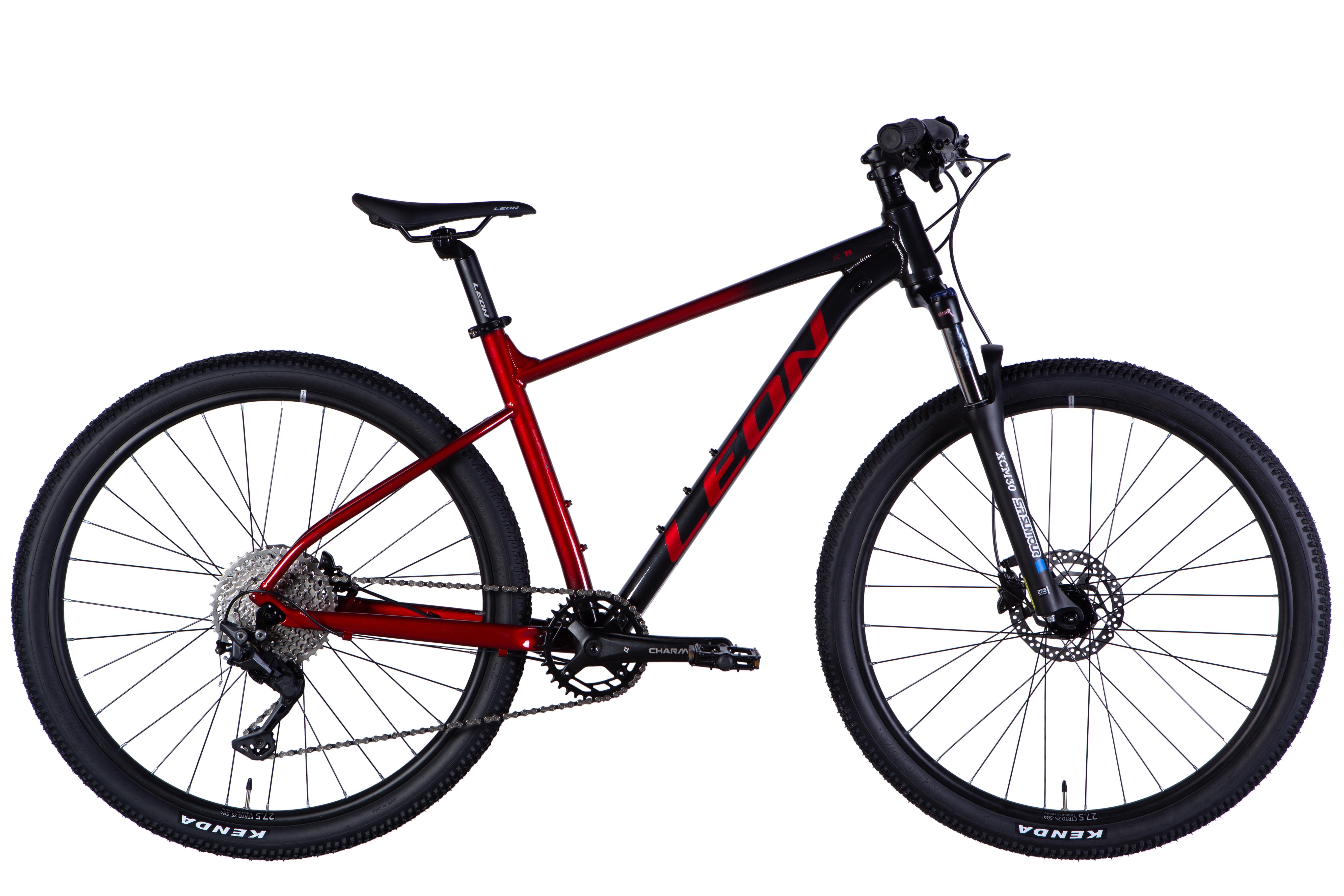 Велосипед Leon 2025 XC 75 HDD AL 27,5" рама 18" Чорний з червоним (OPS-LN-27,5-078) Велосипед Leon 2025 XC 75 HDD AL 27,5" рама 18" Чорний з червоним (OPS-LN-27,5-078)
