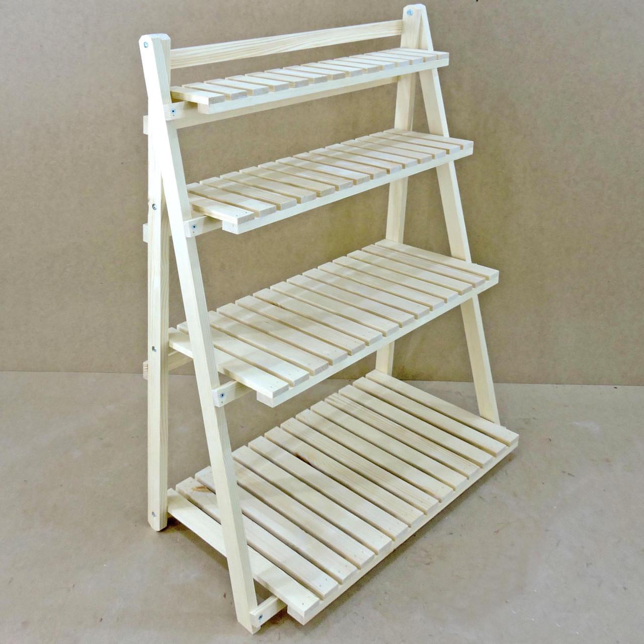 Стеллаж кухонный из дерева Монпел 480 Бланже (СТА-4804501)