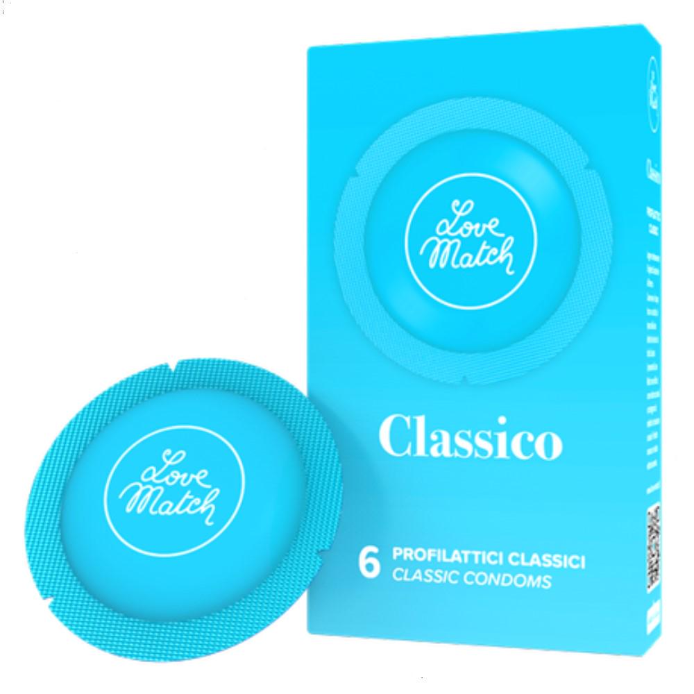 Презервативи анатомічні Love Match Classico №6 (29873041)
