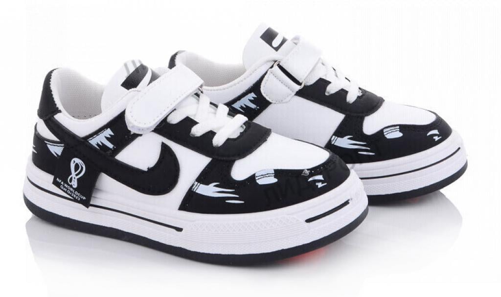 Кроссовки для мальчиков р. 35 Черно-белый (2622)