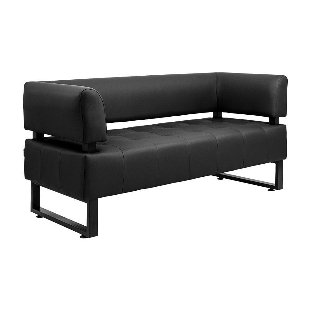 Диван Office экокожа Deep 155х65х75 см Black (rich_sofa_00552)
