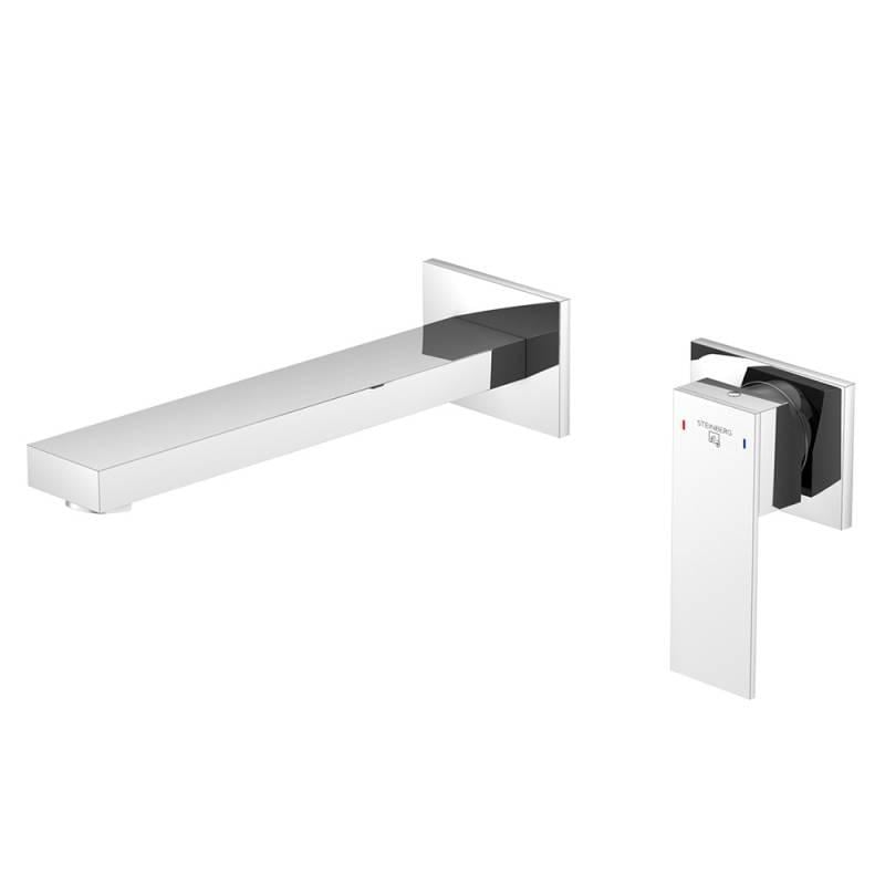 Смеситель для раковины Steinberg 160 1814 3 однорычажный настенный Хром (24647193)