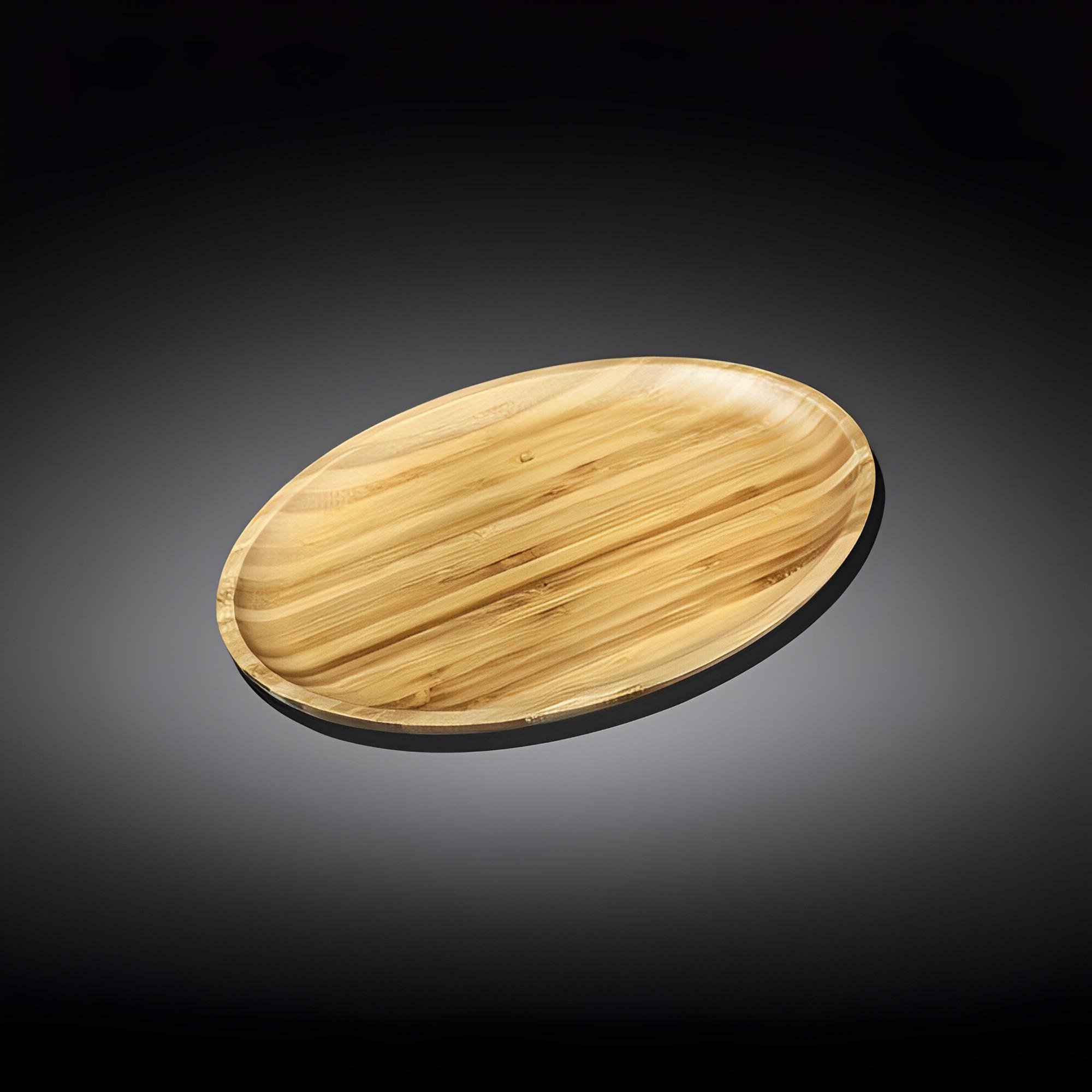 Блюдо овальне бамбук Wilmax 38х27 см