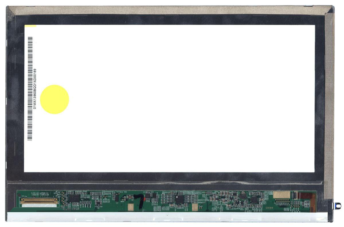 Матрица для планшета 10,1" Slim 40 pin снизу слева 1280x800 LED крепления справа матовая BOE-Hydis BP101WX1-100