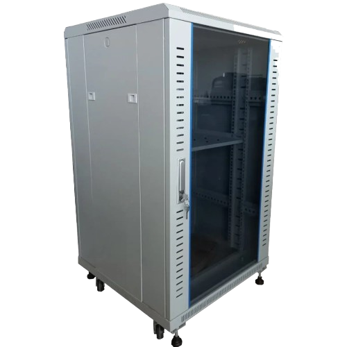 Шкаф серверный коммутационный Hypernet FNC8-20U-FLAT со стеклом 20U 600x800 мм Grey (33352836)
