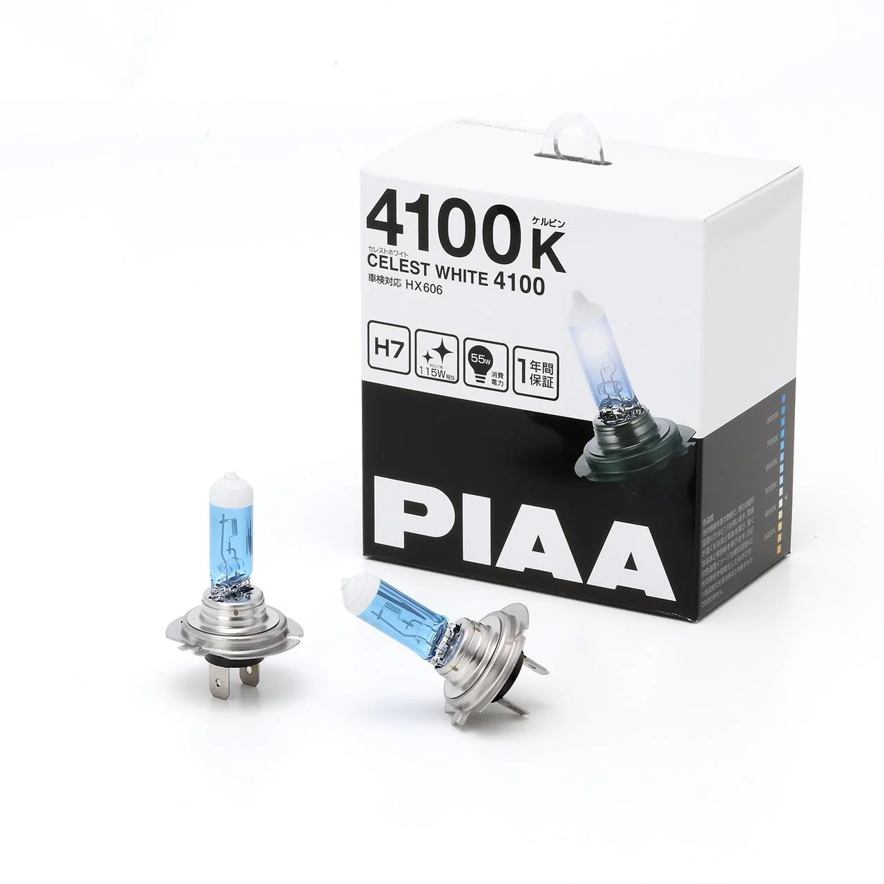 Автолампы Piaa Celest White H7 4100 K 2 шт. (HX-606)