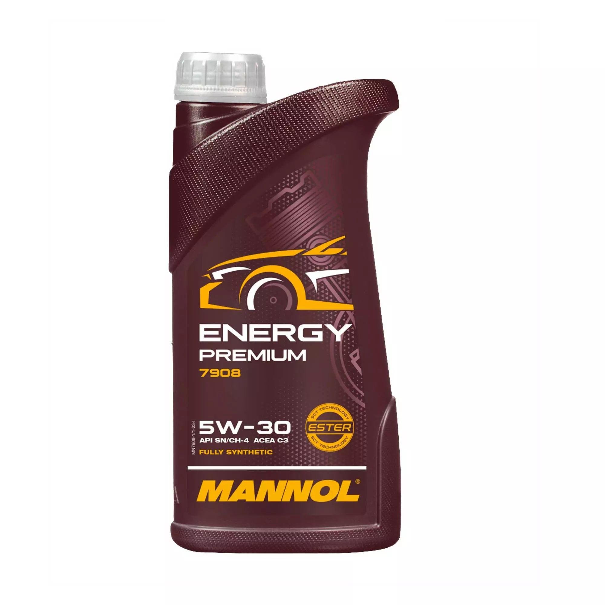 Моторне мастило автомобільне Mannol Energy Premium 5W-30 1 л (183595)