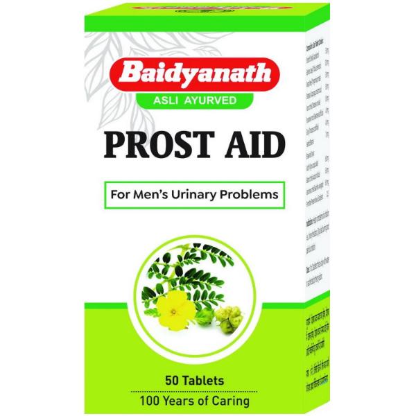 Комплекс для здоровья предстательной железы Baidyanath Prostaid 50 таблеток (000021054)