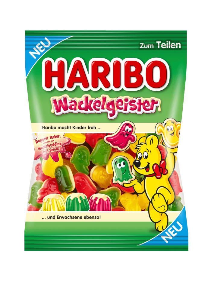 Жевательные конфеты Haribo Wackelgeister Фруктовые призраки 160 г