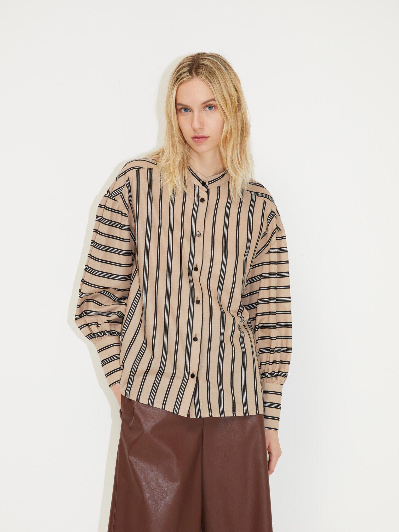 Рубашка женская Sisley 5epalq005 S Черный