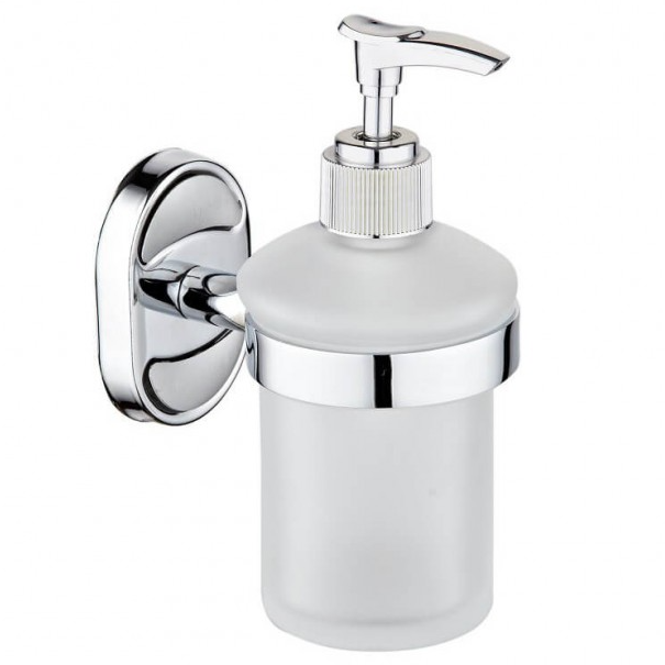Дозатор для рідкого мила Frap F1927 настінний 200 мл Хром (126667) Дозатор для рідкого мила Frap F1927 настінний 200 мл Хром (126667)