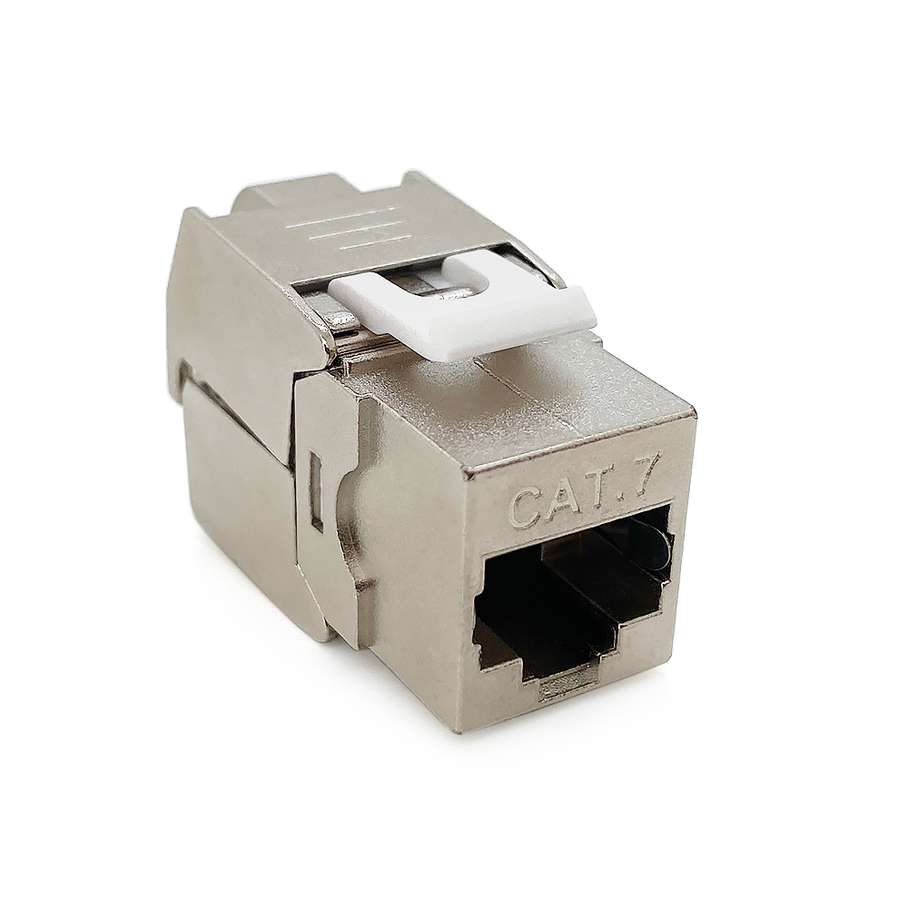 Модуль VOLTRONIC Keystone Jack RJ-45 кат.7 UTP 10 Гбит/с (YUT_V1722) Модуль VOLTRONIC Keystone Jack RJ-45 кат.7 UTP 10 Гбит/с (YUT_V1722)