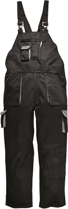 Полукомбинезон Portwest Texo с подкладкой TX17 XXL Черный