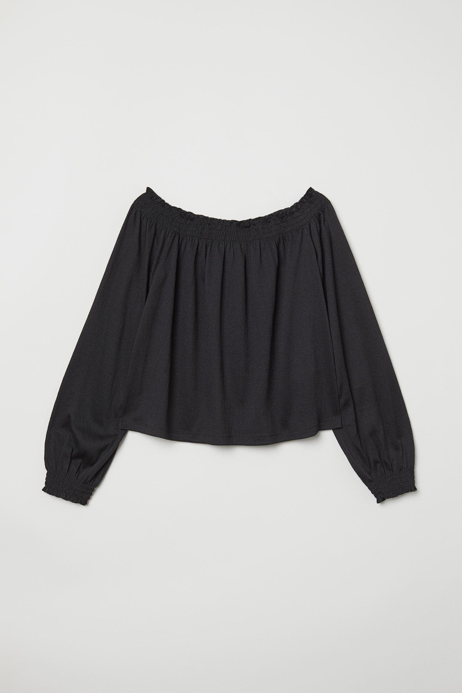 Блуза XS Черный (6222387log)