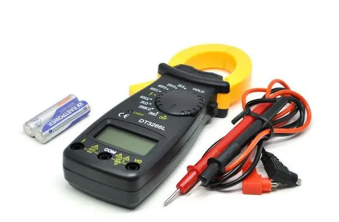 Мультиметр цифровий dt3266L із батарейками 2хААА Чорний (1462565574)