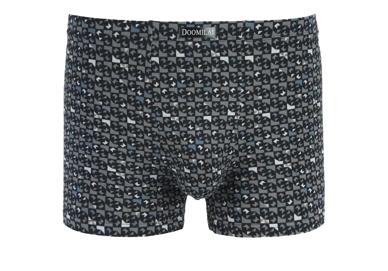 Мужские боксеры Батал стрейчевые Indena doomilai 5XL 2 шт. Серый (01489)