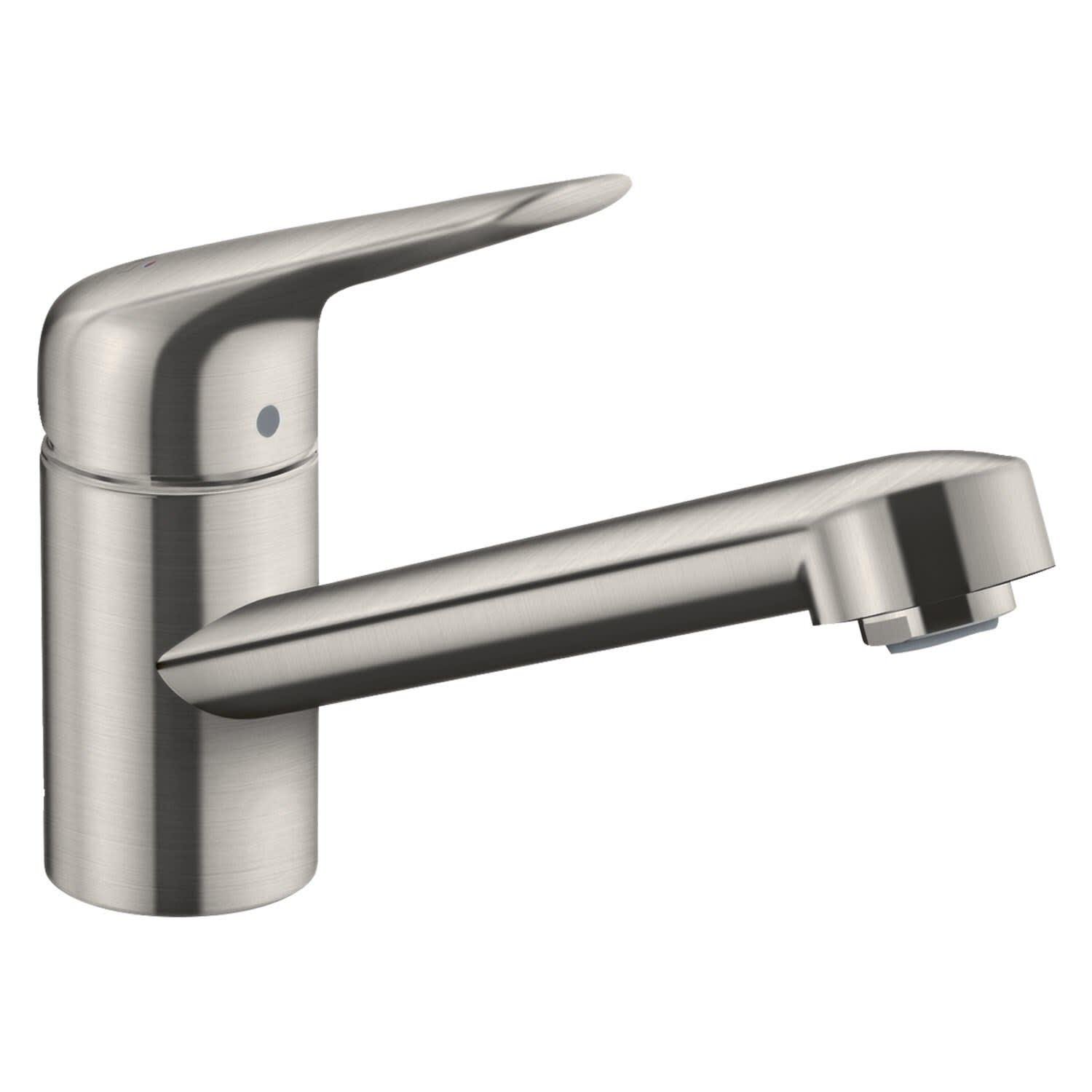 Смеситель для кухни Hansgrohe Focus M42 71808800 однорычажный Сатин (157631)