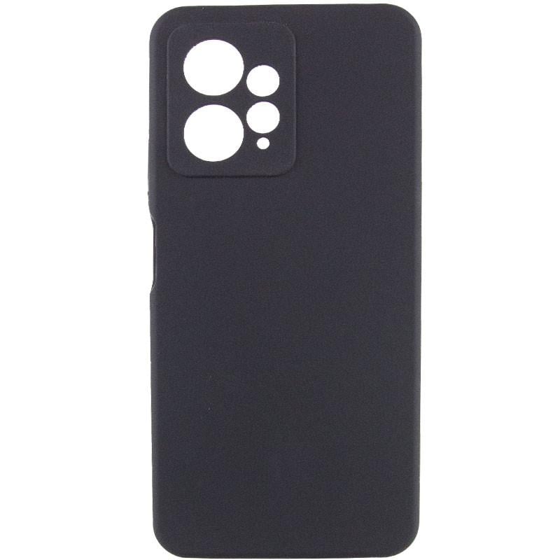 Протиударний Чохол Silicone Cover Lakshmi Full Camera (AAA) для Xiaomi Redmi Note 12 4G Чорний / Black