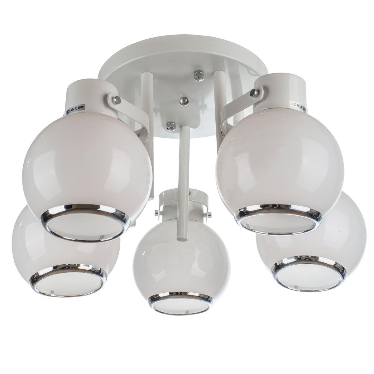 Люстра Brille LK-564S/5 E27 WH (23-117)