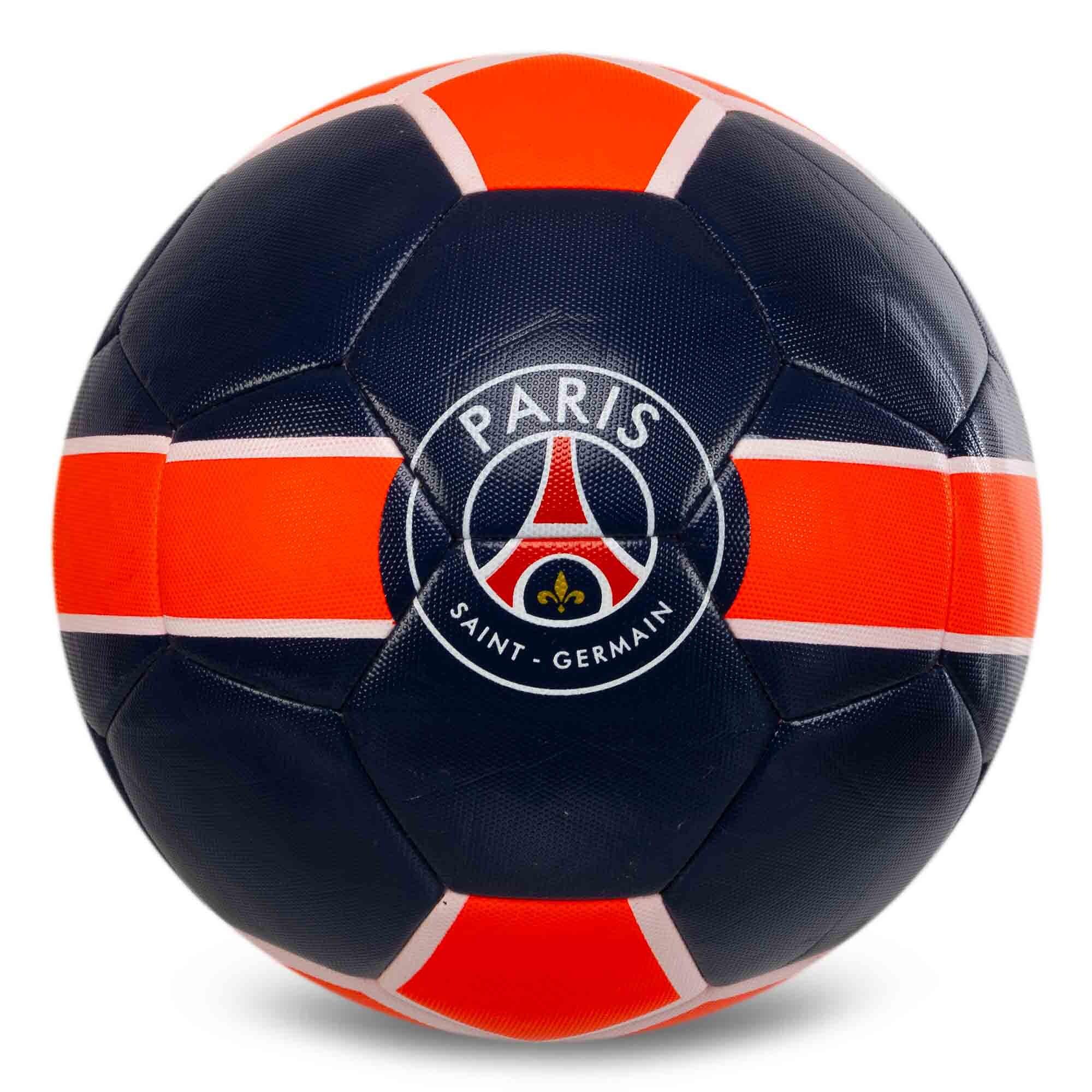 М’яч футбольний HYBRID Ballonstar PARIS SAINT-GERMAIN FB-7952 №5 PU ламінований гібридне шиття Темно‑синьо‑червоний (31773459)