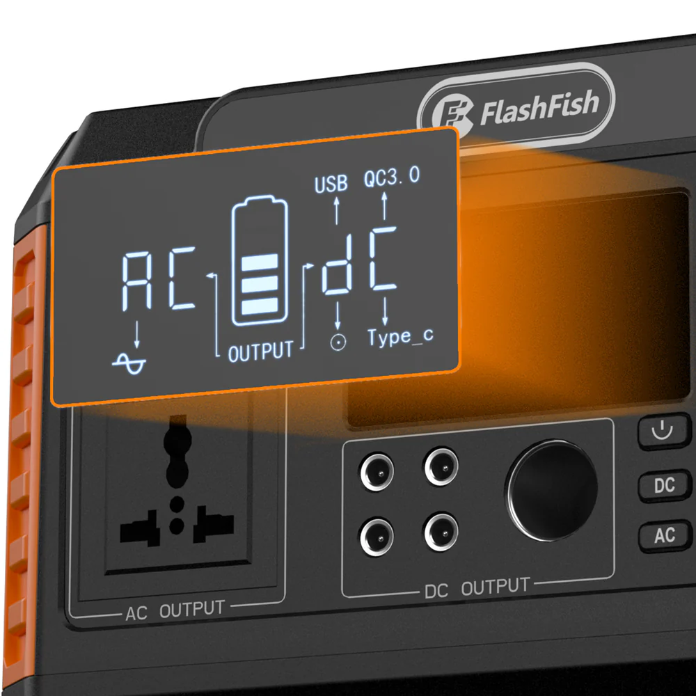 Зарядная станция Flashfish P60 560 Вт 520 Вт/час/140 400 мАч (2649) - фото 3