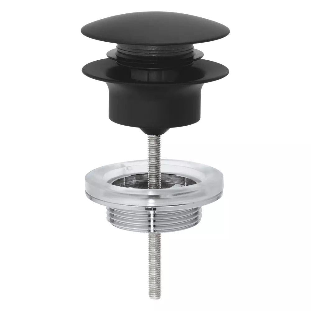 Клапан донный Grohe Click-Clack 1 1/4" для умывальника Черный матовый (29510KF0) Клапан донный Grohe Click-Clack 1 1/4" для умывальника Черный матовый (29510KF0)