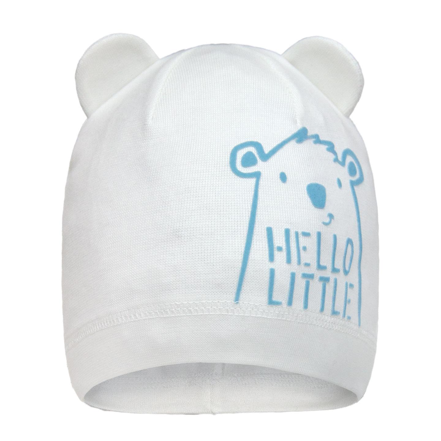 Шапка демисезонная Девид стар 2142 р. 44 Молочный