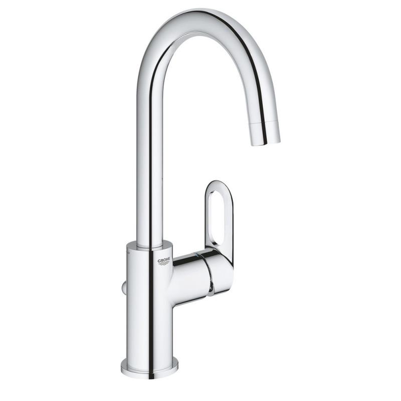 Смеситель для раковины Grohe BauLoop L-Size 23763000 однорычажный Хром (54122)