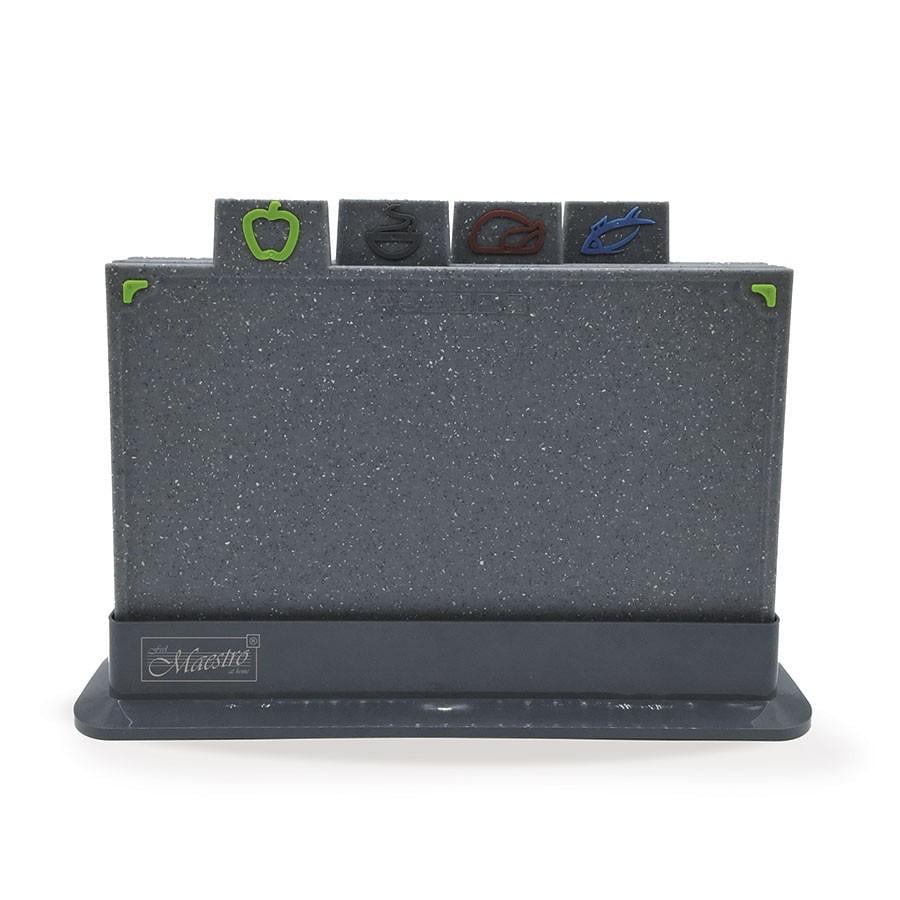 Набор разделочных досок Maestro подставка 4 доски (db034dd6)