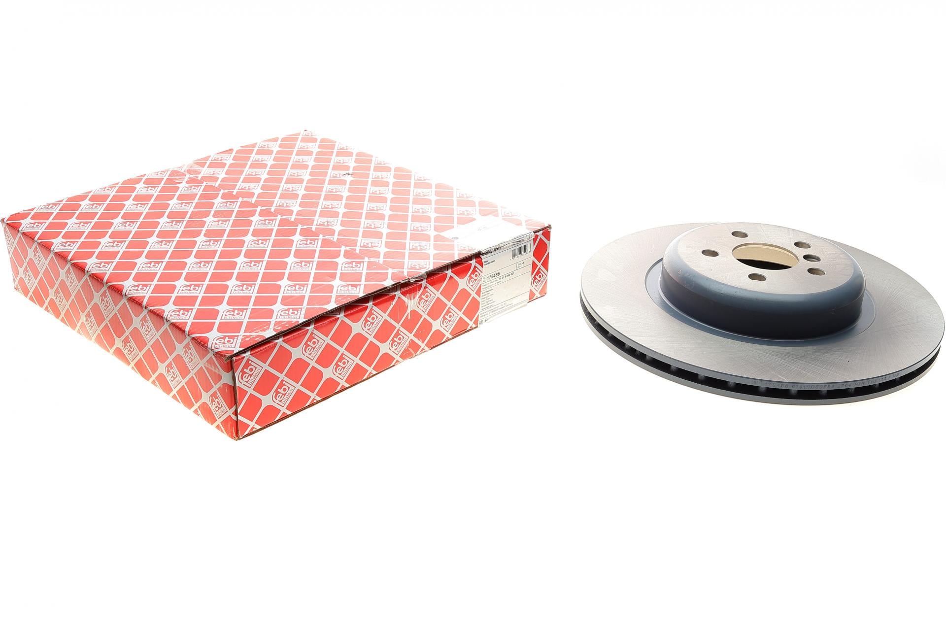 Диск тормозной задний FEBI BILSTEIN 5 G30/F90/X5 G05/X6 G06 18-370x24 мм (175486)