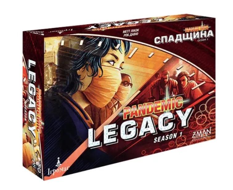 Настільна гра Пандемія Спадщина: Сезон 1 (8063)