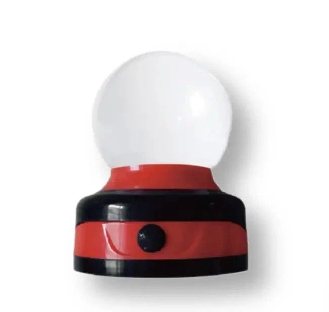 Ліхтарик-лампа для кемпінга круглий з магнітом та крючком/120 PL 402