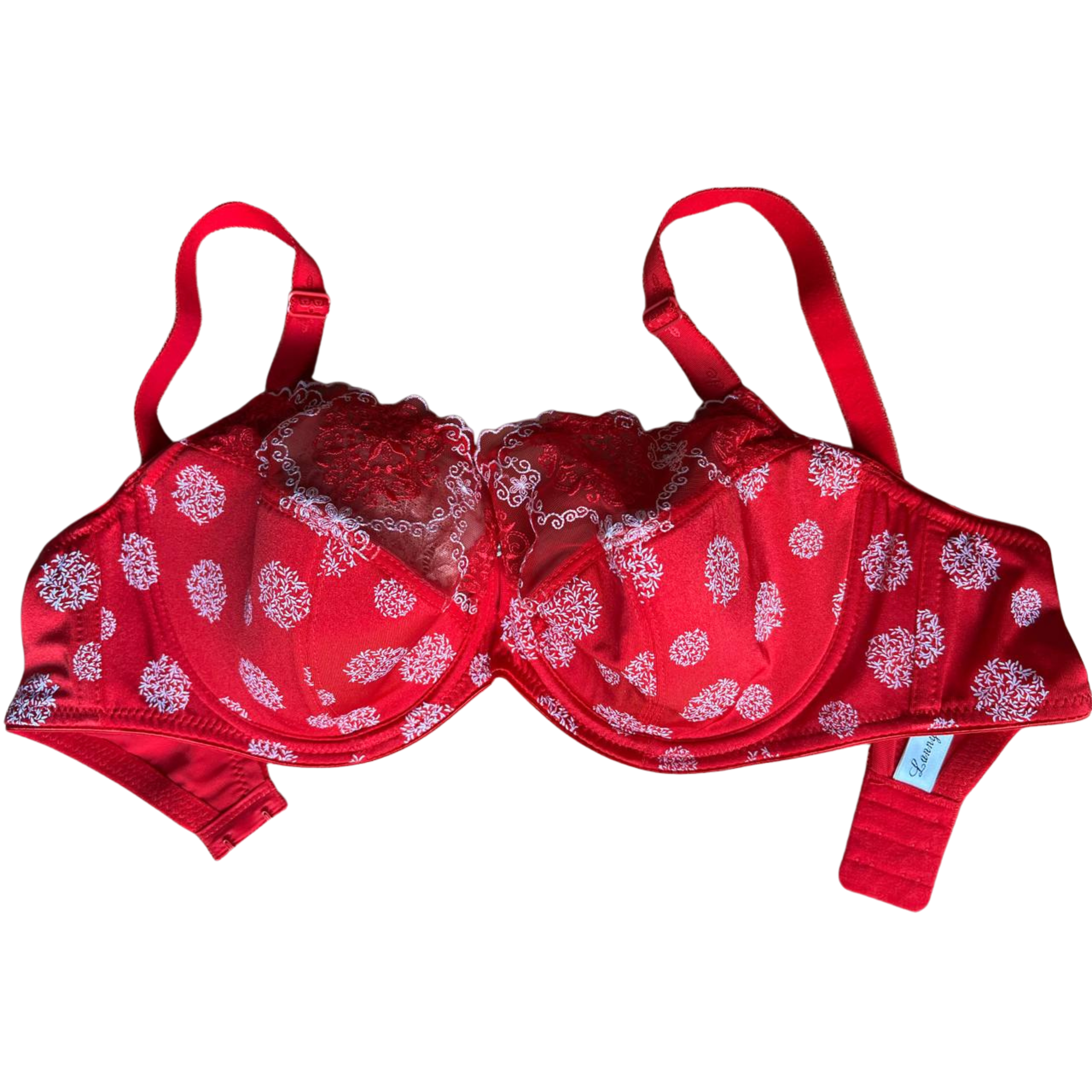 Бюстгальтер з кісточками Lanny Mode напівпоролон 85E Червоний (12491) - фото 2 Бюстгальтер з кісточками Lanny Mode напівпоролон 85E Червоний (12491) - фото 2