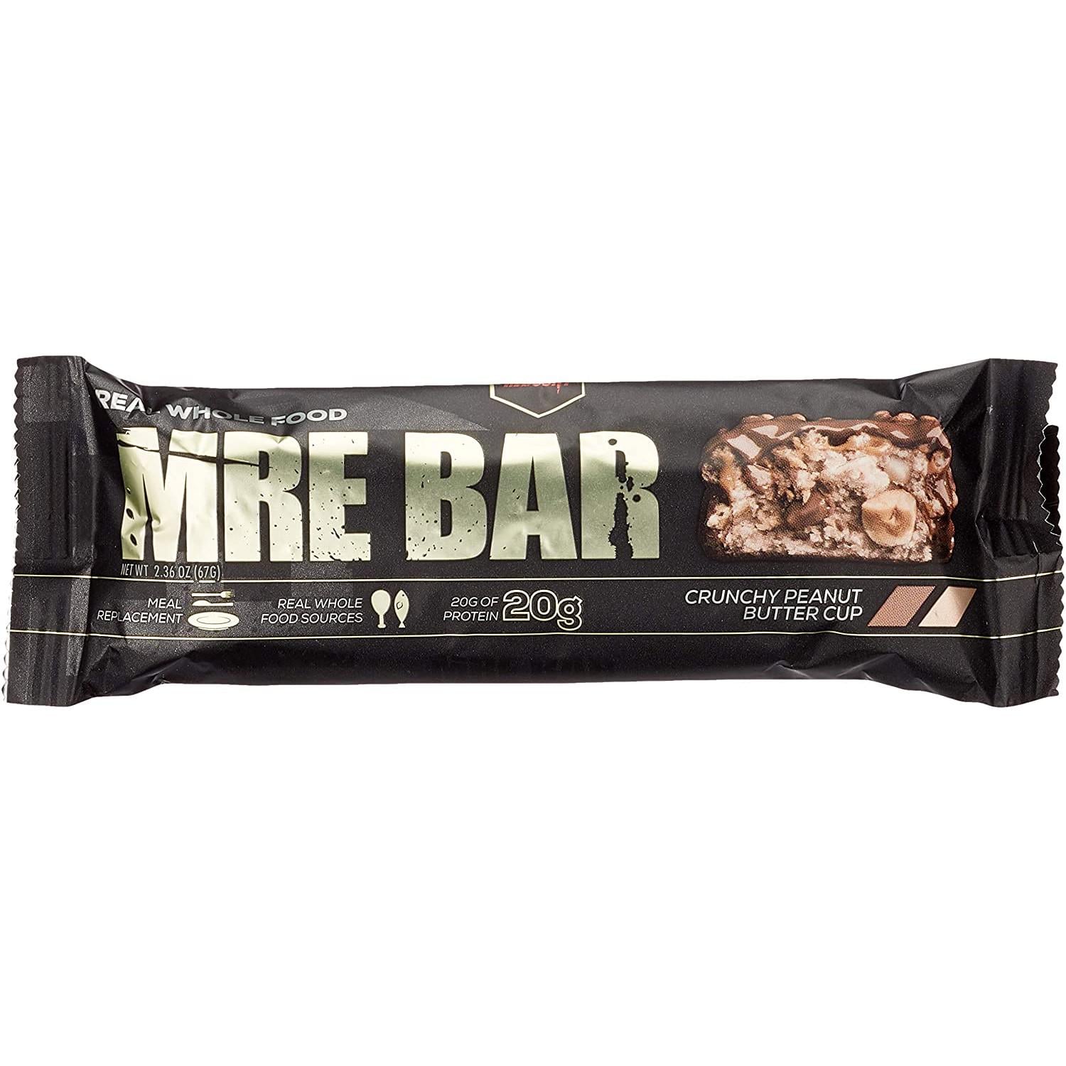 Батончик спортивний MRE BAR Crunchy Peanut Butter Cup 67 г (00000034395)