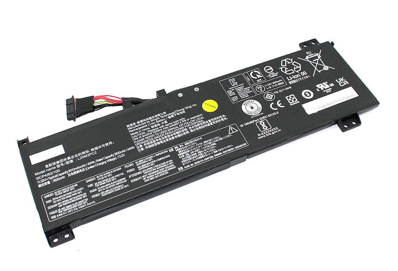 Аккумулятор для ноутбука Lenovo L20M3PC2 Ideapad Gaming 3-15IHU6 11,52 V 3910 mAh (082610)